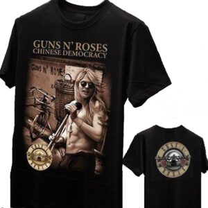 Guns `n` Roses t-shirt Chinese Democracy size XXL (Glow in the Dark)