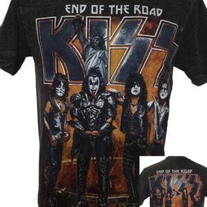 Kiss stonewashed t-shirt End Of The Road size XXL (Glow in the Dark)