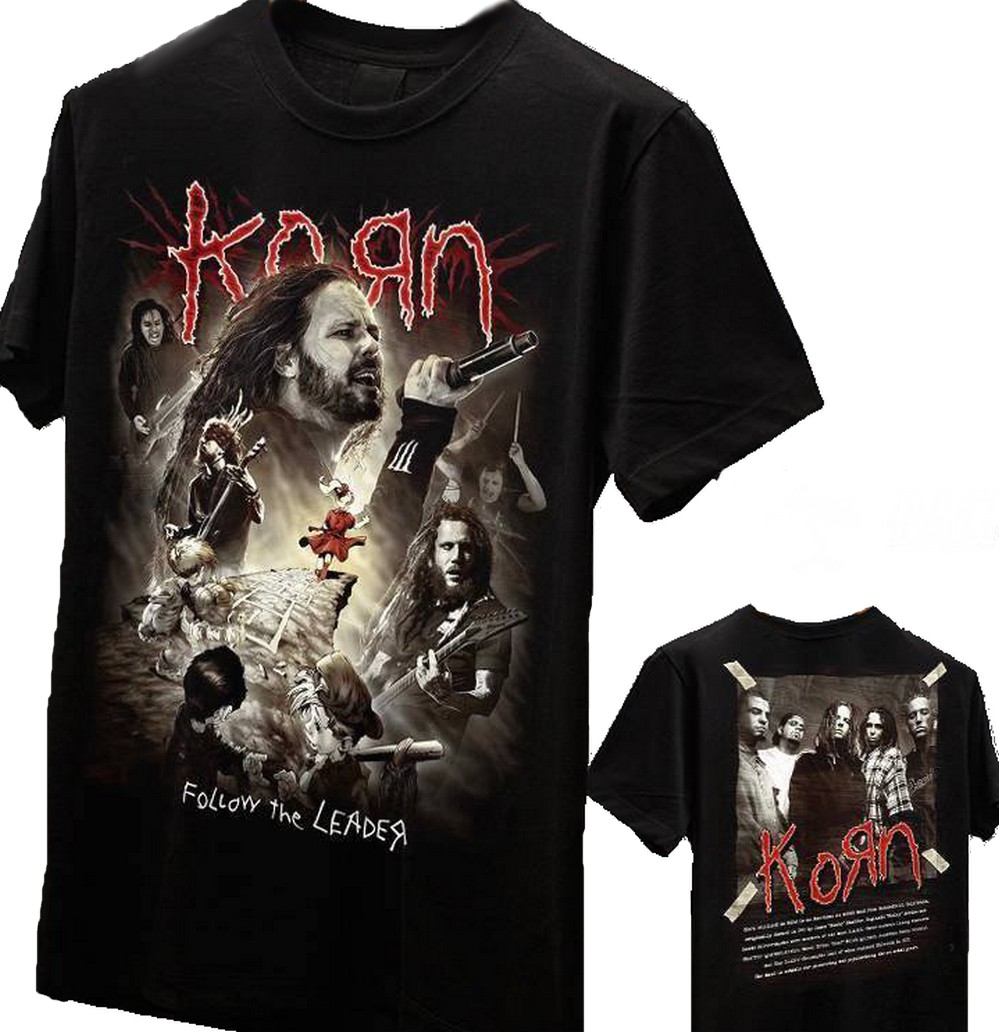 Korn t-shirt Follow the Leader size XL (Glow in the Dark)