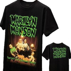 Marilyn Manson t-shirt Portrait of an American Family size XXL (Glow in the Dark)