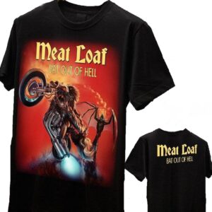 Meat Loaf t-shirt Bat Out of Hell size XXL (Glow in the Dark)