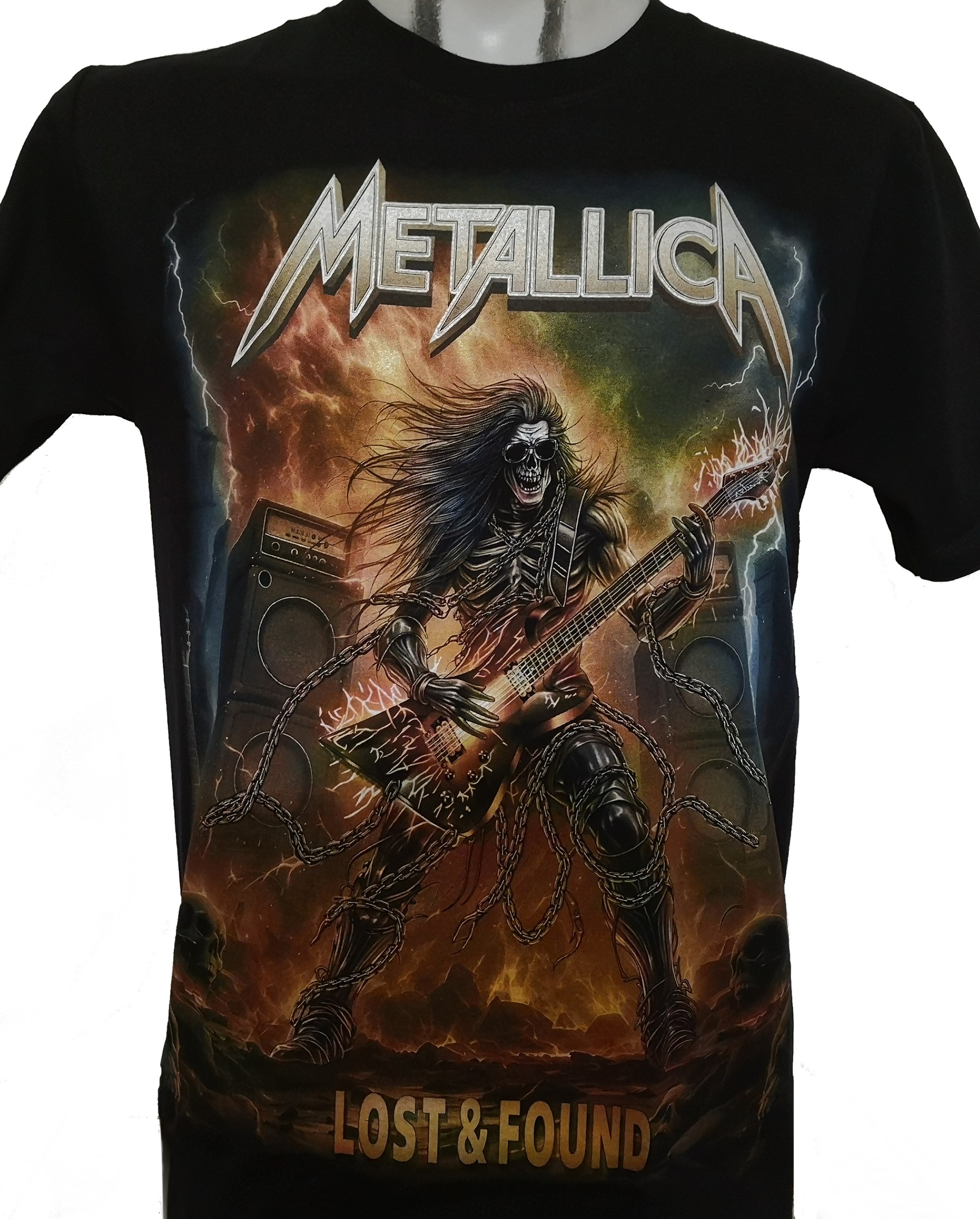 Metallica t-shirt Lost & Found size XL (Glow in the Dark)