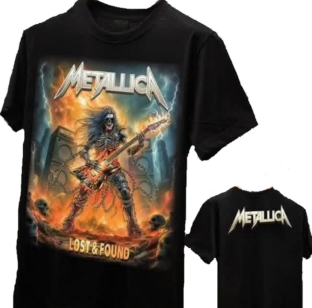 Metallica t-shirt Lost & Found size XXL (Glow in the Dark)