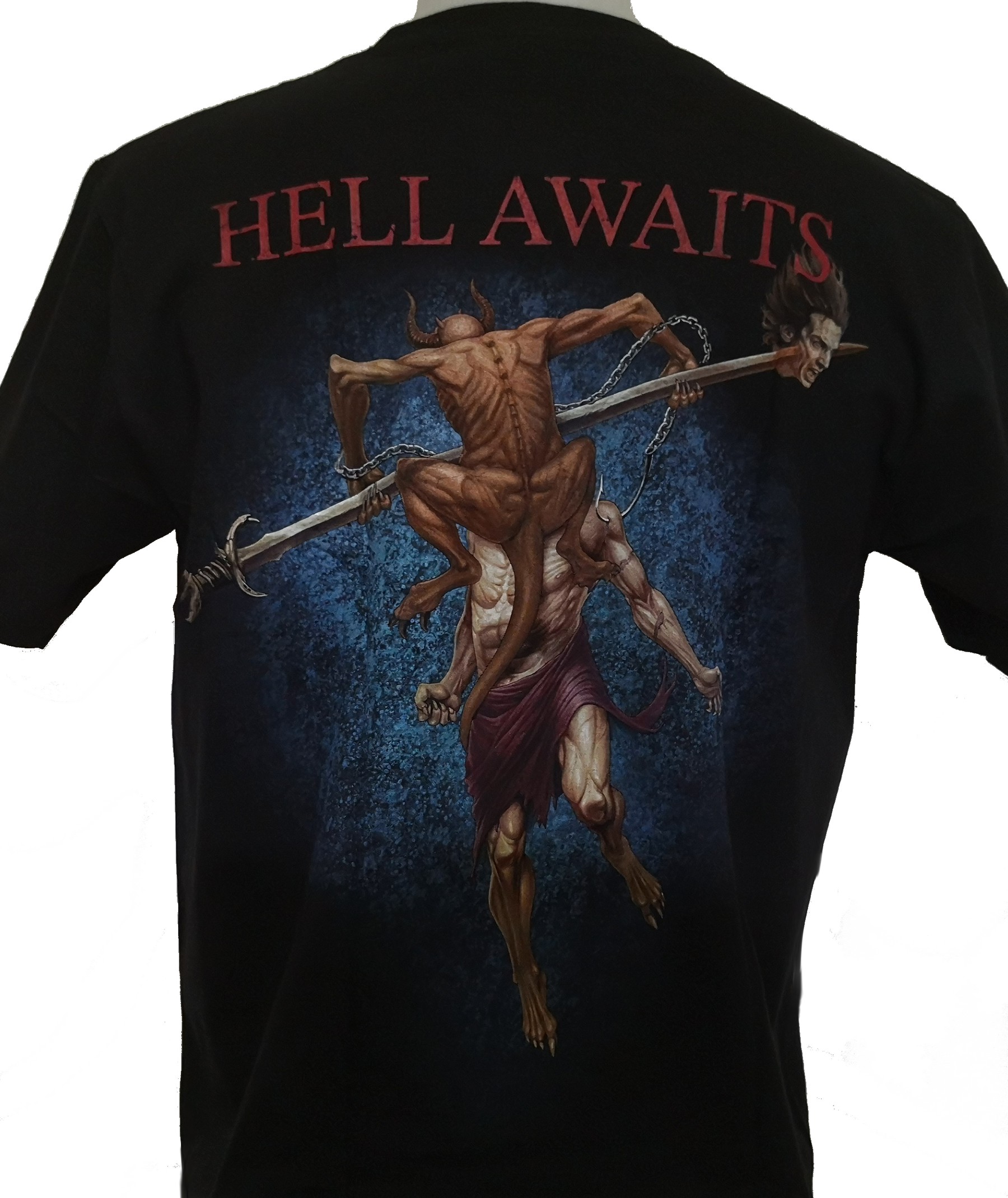 Slayer t-shirt Hell Awaits size S (Glow in the Dark) - Image 3