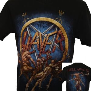 Slayer t-shirt Hell Awaits size XXL (Glow in the Dark)