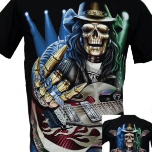 Skull t-shirt size XXL (Glow in the Dark)