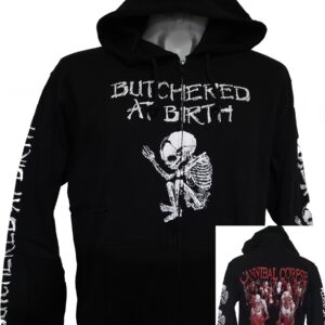 Cannibal Corpse hoodie/jacket Butchered at Birth size XXXL