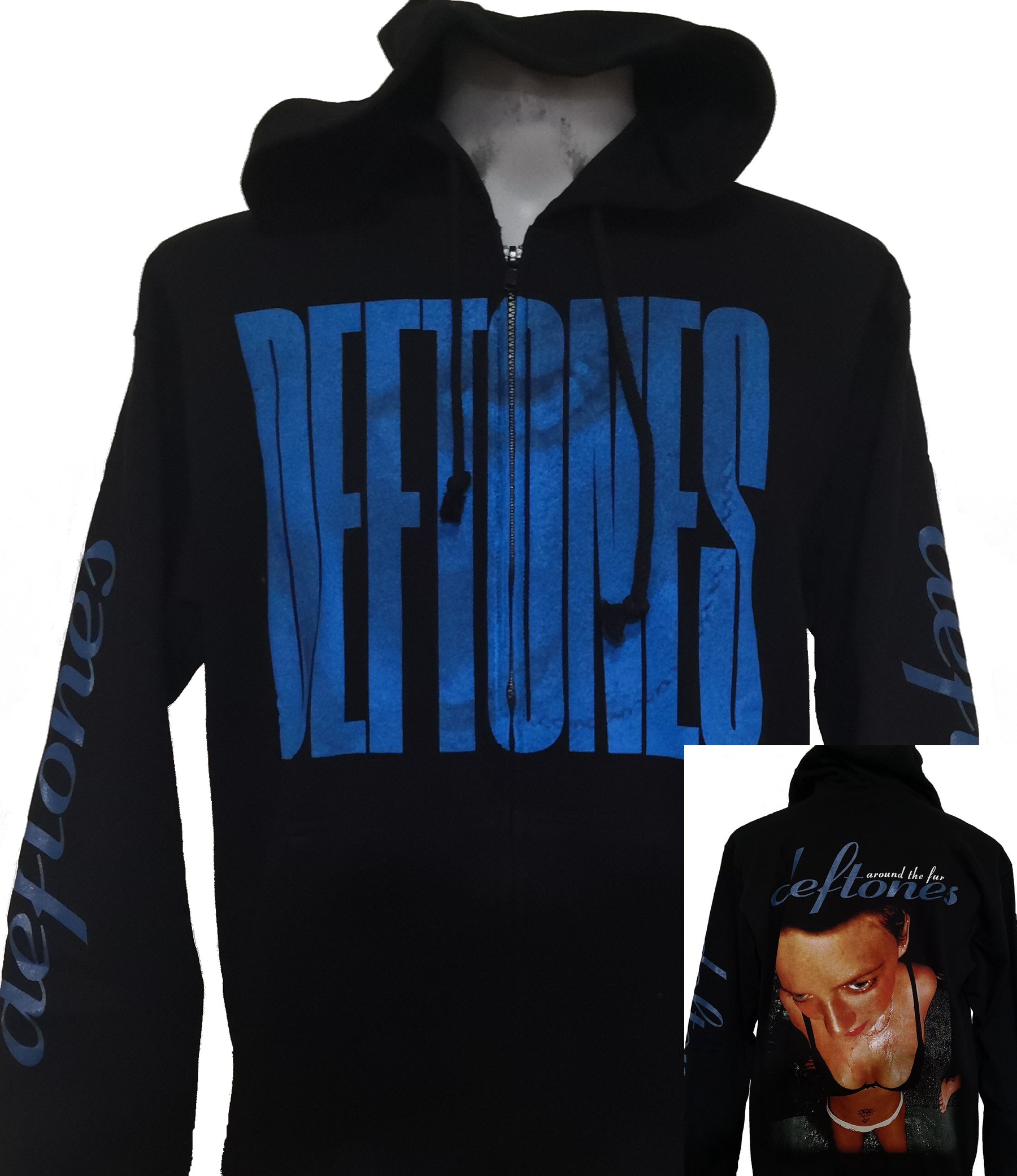 Deftones hoodie/jacket Around the Fur size L