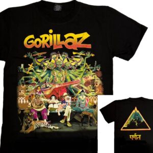 Gorillaz t-shirt The Mountain size S