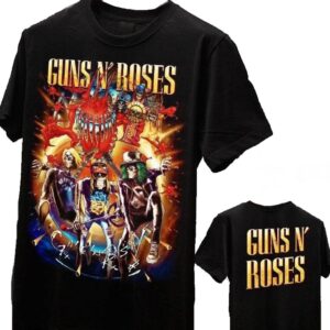 Guns `n` Roses t-shirt size XXL (Glow in the Dark)