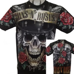 Guns `n` Roses t-shirt size XL (Glow in the Dark)