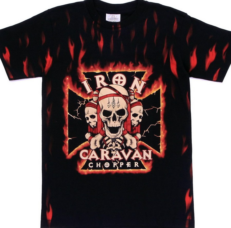 Iron Caravan Chopper t-shirt size M