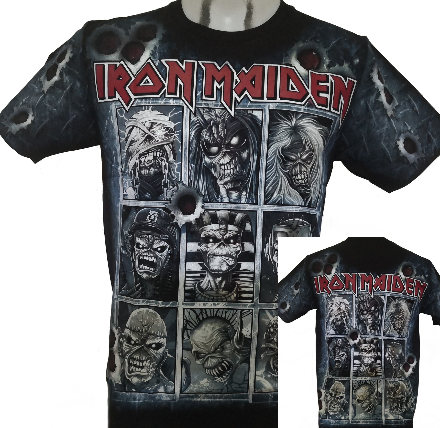 Iron Maiden t-shirt size XL (Glow in the Dark)
