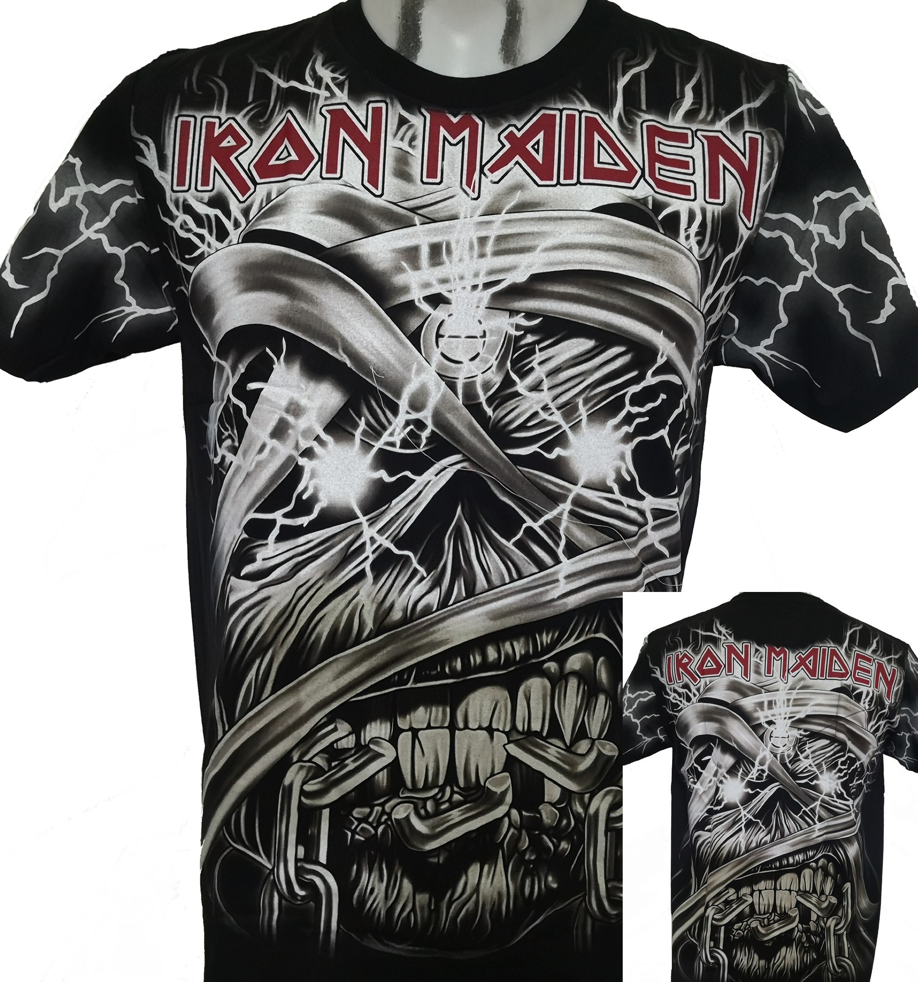 Iron Maiden t-shirt size M (Glow in the Dark)