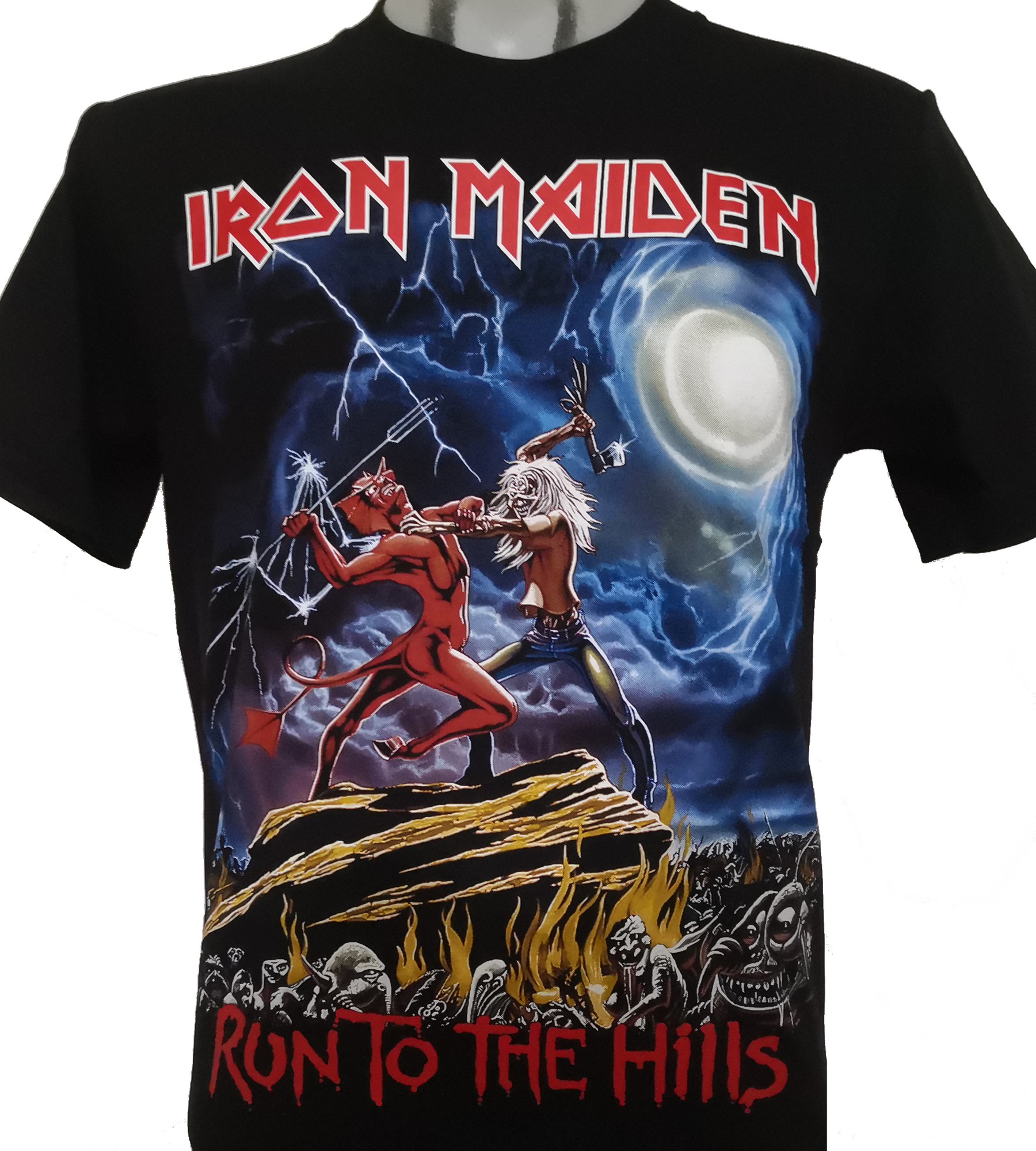 Iron Maiden t-shirt Run to the Hills size M - Image 2