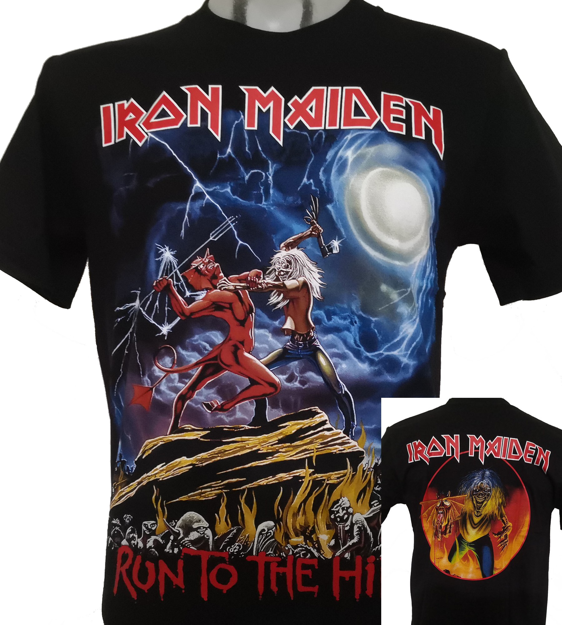 Iron Maiden t-shirt Run to the Hills size M