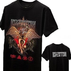 Led Zeppelin t-shirt size XXL (Glow in the Dark)