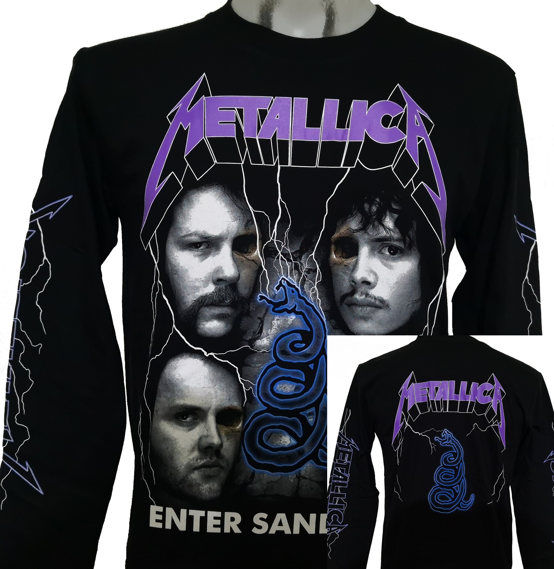 Metallica long-sleeved t-shirt Enter Sandman size M