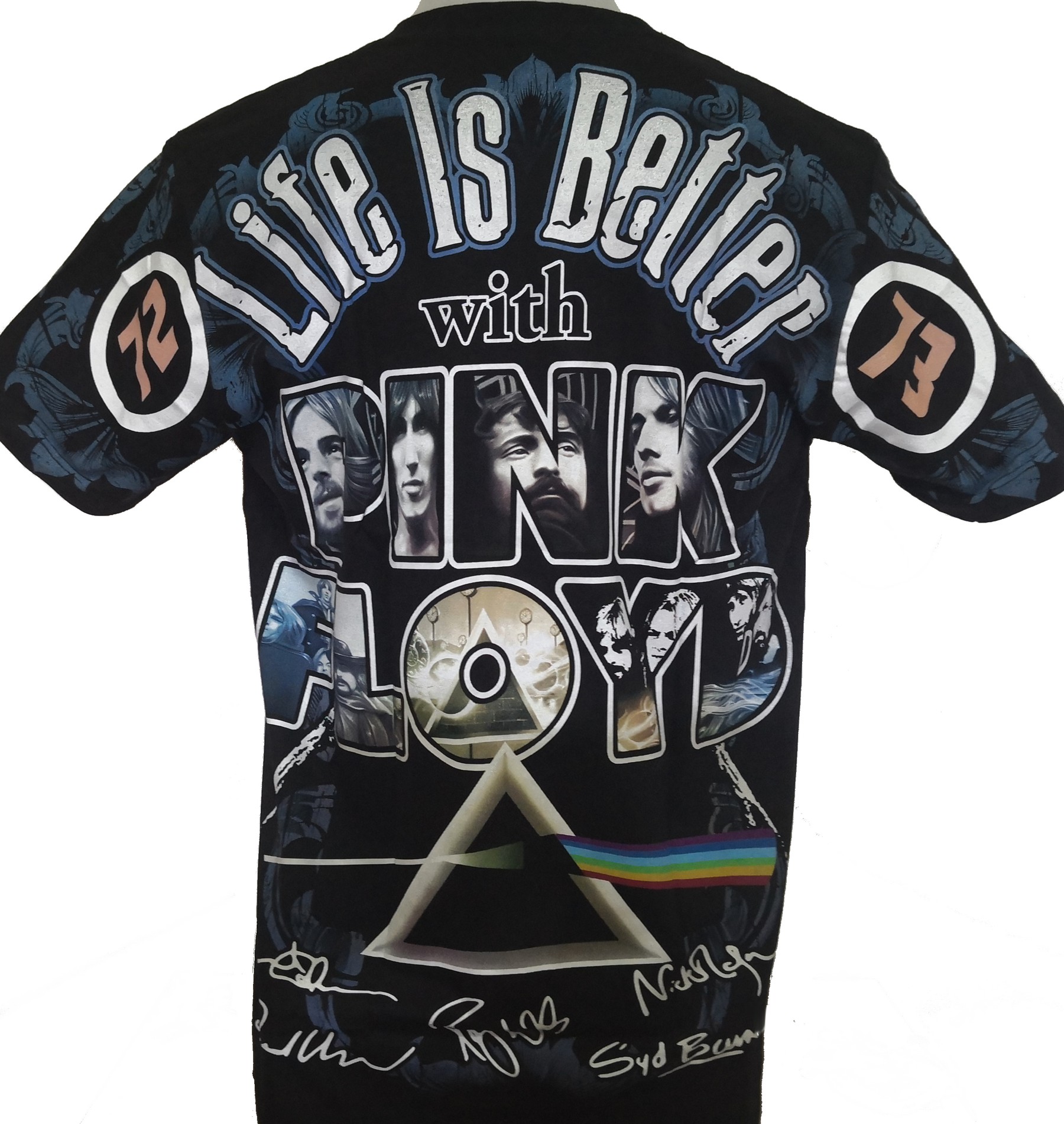 Pink Floyd t-shirt The Dark Side of the Moon size L (Glow in the Dark) - Image 3
