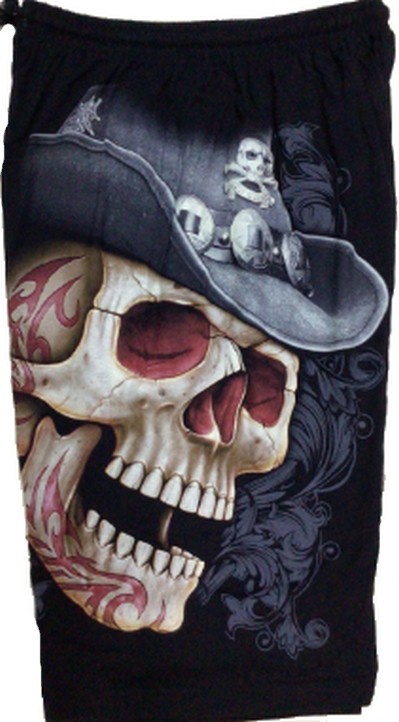Skull shorts